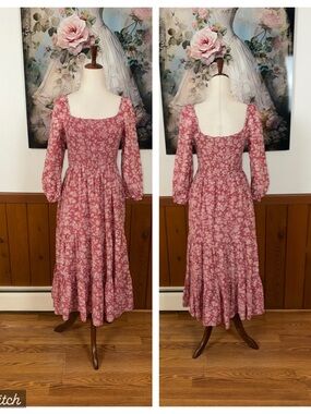 Adorable Lucky Brand Peasant Dress